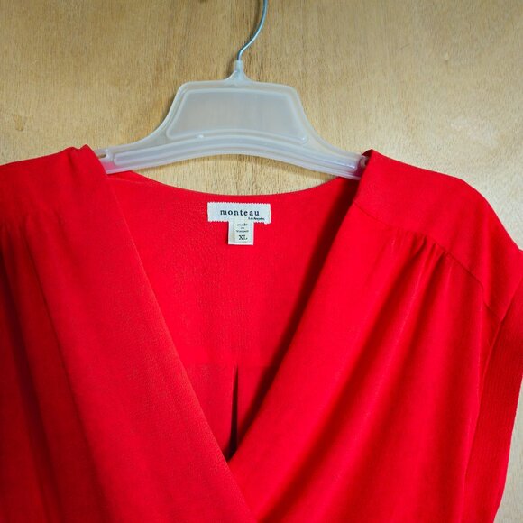 Monteau Blouse XL Red - Picture 6 of 6